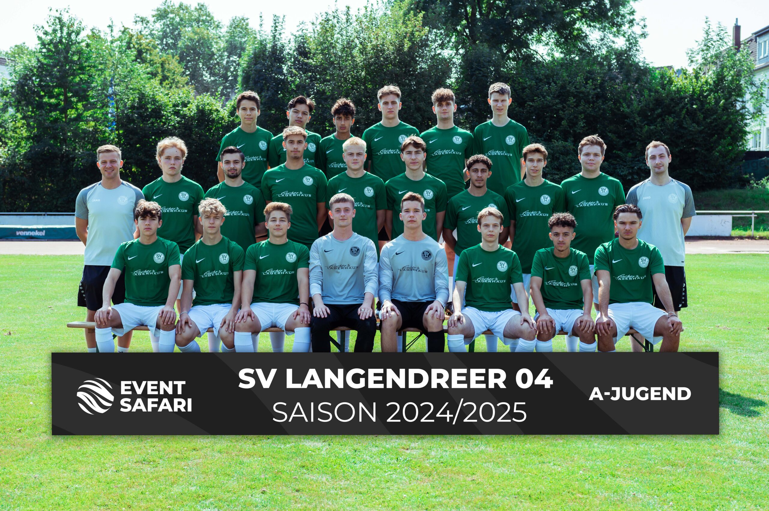 Mannschaftsfoto der A-Jugend der SV Langendreer 04 der Saison 2024/2025