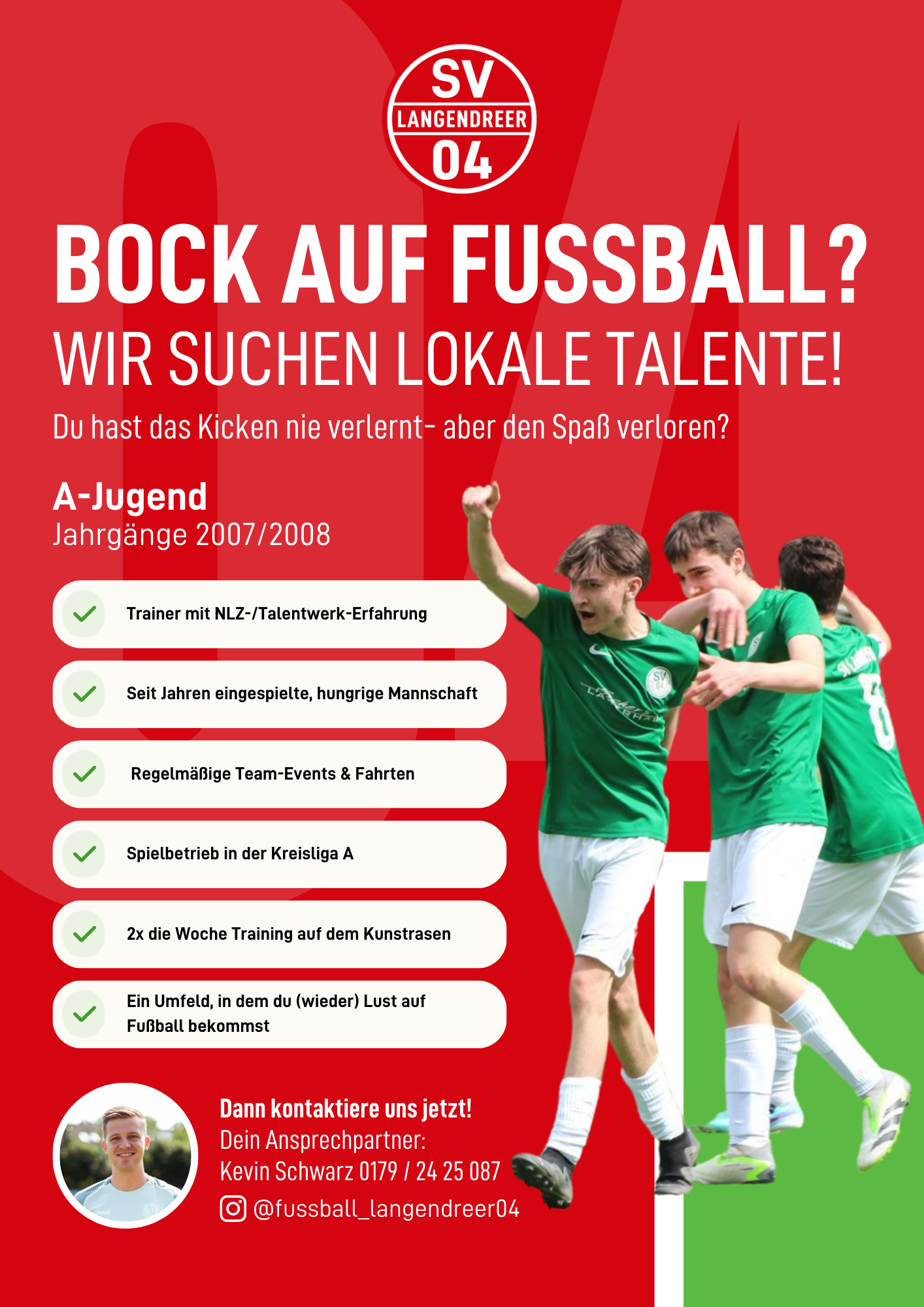 SV Langendreer 04-Spielersuche-A-Jugend